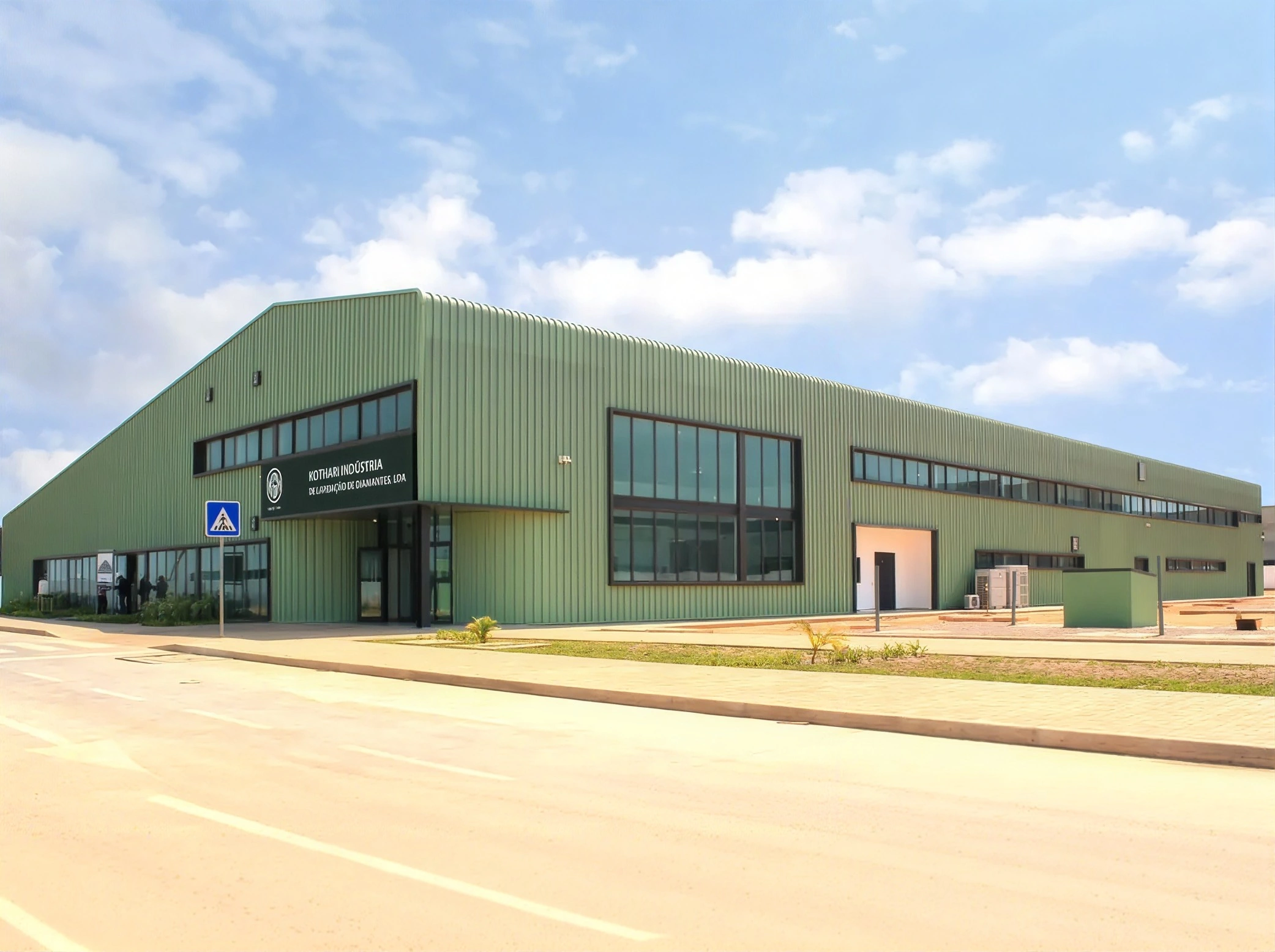 KGK manufacturing facility in Saurimo, Angola
